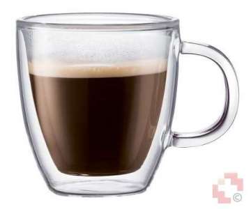 Bodum Glas Bistro doppelwandig 2St