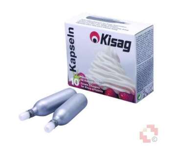 Kisag Kapseln zu Rahmblser 10Stck