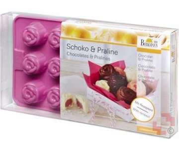 Birkmann Pralinenform Rose Silikon
