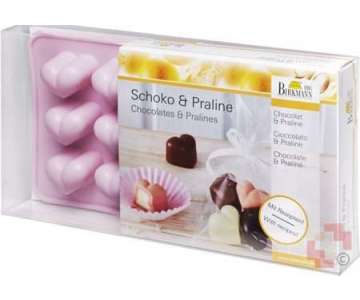 Birkmann Pralinenform Herz Silikon