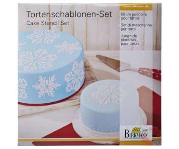Birkmann Torten-Schablonen-Set