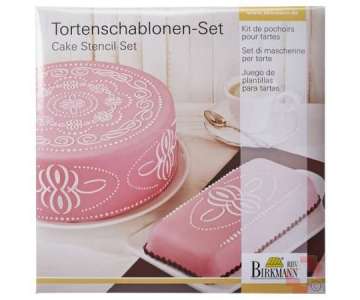 Birkmann Torten-Schablonen-Set