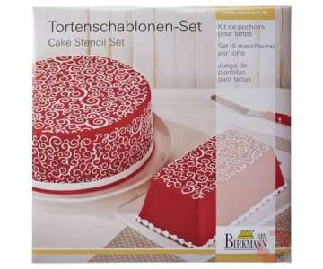Birkmann Torten-Schablonen-Set Kringel