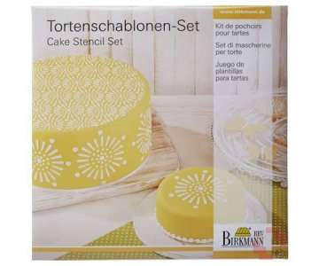 Birkmann Torten-Schablonen-Set Mandala