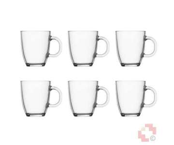 Bodum Glas Bistro mit Henkel 6Stck