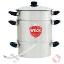 Weck Entsafter Elektro Inox 28cm