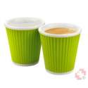les Artistes Set Espressotassen Streifen
