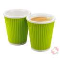 les Artistes Set Kaffeetassen Streifen