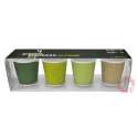les Artistes Set Espressotassen Waben 4St