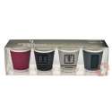 les Artistes Set Espressotassen Waben 4St