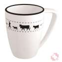 Steinlin Tasse Alpaufzug weiss
