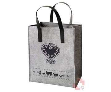 Steinlin Shopper-Tasche Alpaufzug Filz