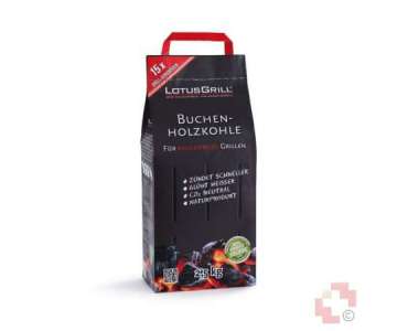 Lotusgrill Holzkohle Buche 2.5kg