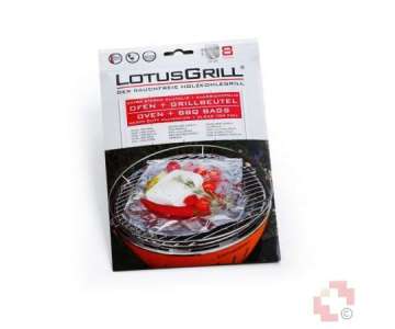 Lotusgrill Grillbeutel Set mit 8Stck
