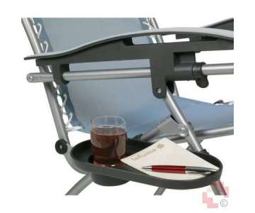 Lafuma Tablett fr Relaxsessel anthra