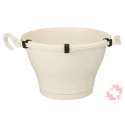 Elho Corsica Ampel30cm weiss
