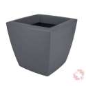 Elho Topf Pure Soft Sqare anthrazit