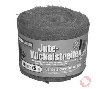 Windhager Juteband 10cm 25m blau 05853