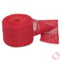 Windhager Juteband 10cm 25m rot