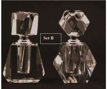 Parfm Flacon 2-er Set B 7cm