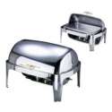 Chafing Dish mit Rolltopdeckel  43x 64cm