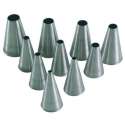 Spritztlle rund 11mm 2er Set Edelstahl