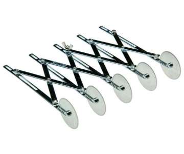 Multi-Teigschneider Edelstahl 5-rdrig glatt