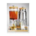 Saft- u. Milchdispenser Top Fresh Mix Wood, ca. 42 x 35cm