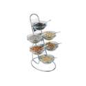 Buffet-Leiter 4-stufig, ca. 30 x 30 cm, H 48 cm