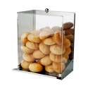 Br�tchen-Spender Inox, ca. 32.5 x 27.5 cm, H 55 cm
