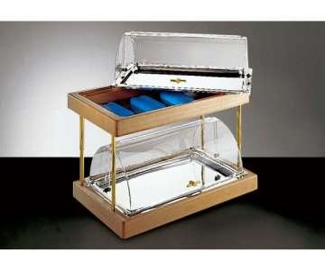 Buffet-Vitrine Doppeldecker, GN 1/1, ca. 62 x 36 cm