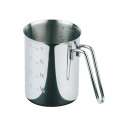 Messbecher 0.5 lt. � 10cm, H 14cm, Edelstahl
