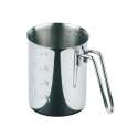 Messbecher 1.0 lt. � 8cm, H 11.5cm, Edelstahl