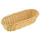 Brotkorb oval, ca. 21 x 10 cm, H: 6 cm