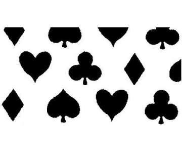 Dekorgitter, Pokermuster, Kunststoff