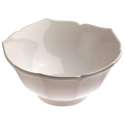 Pralinen Schale, Lotusblume, 12 cm, weiss