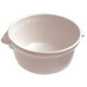 Schlchen mit Griffen, 8 cm, weiss