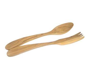 Salatbesteck Parisien Olivenholz 17 cm