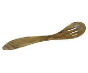 Lffel Olivenholz gestreift 25 cm