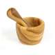 Mrser m. Stssel Olivenholz 7 cm