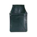 Revolvertasche 13,5x22,5cm, schwarz, Leder