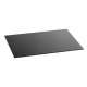 Glasplatte 50x42x0,4cm, schwarz