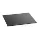 Glasplatte 42x34x0,4cm, schwarz