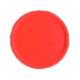 Tablett D:38cmrutschfestest, Rubberform, rot