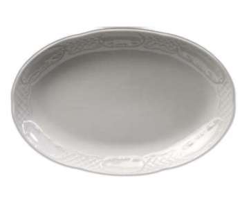 Platte FLORA oval 23x14,5x2,6cm
