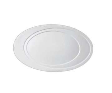 Platte RIBBON oval, 30,5x16x2cm