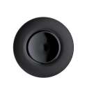 Teller SPHERE flach, D:14,5, H:1,5cm, schwarz