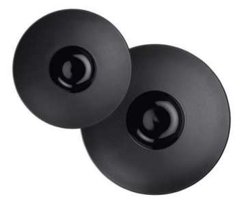 Teller SPHERE tief, D:23,5, H:5,5cm, schwarz