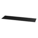 Antirutsch-Matten Silikon, 65,1x20,6cm, schwarz