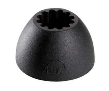 Reagenzglashalter Silikon, D:46mm, schwarz